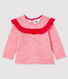 Blusa de manga larga para bebé niña