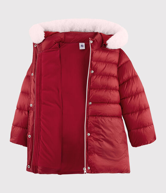 Abrigo para niña rojo TERKUIT