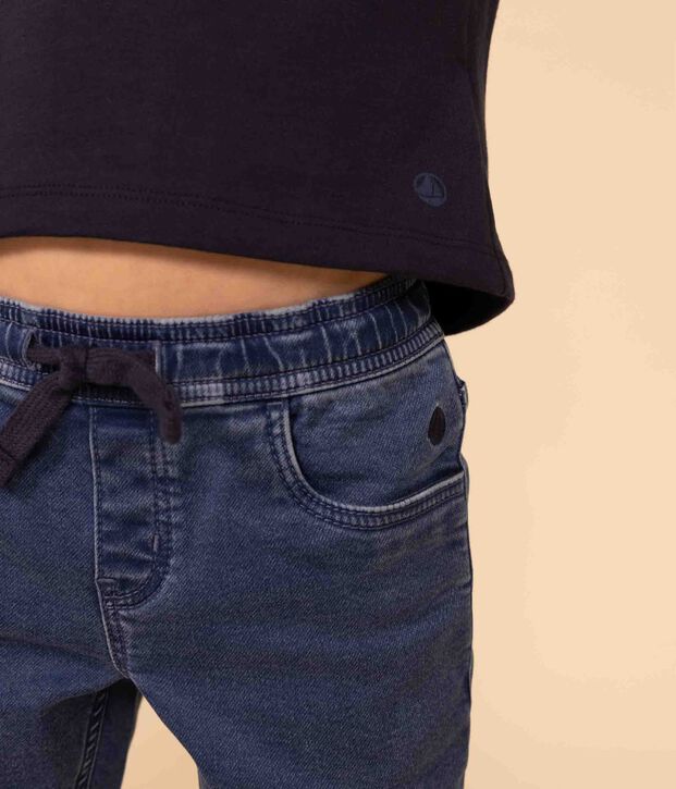 Pantal&oacute;n vaquero regular para ni&ntilde;o azul