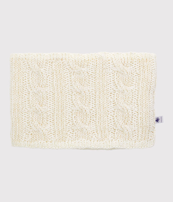 Cuello infantil para niña blanco MARSHMALLOW/amarillo OR