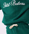 Sudadera de algodón con bordado Petit Bateau para bebé verde EVERGREEN