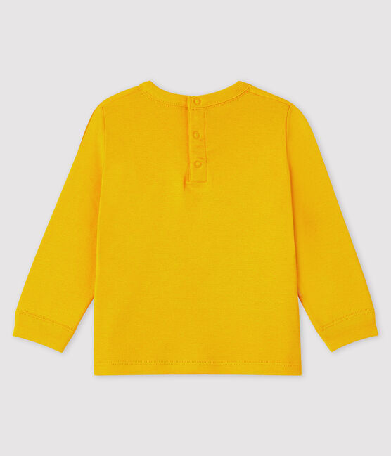 Camiseta para bebé niño amarillo BOUDOR