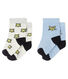 Lote de 2 pares de calcetines bebé niño