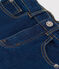Pantalón denim recto para niño azul DENIM BRUT