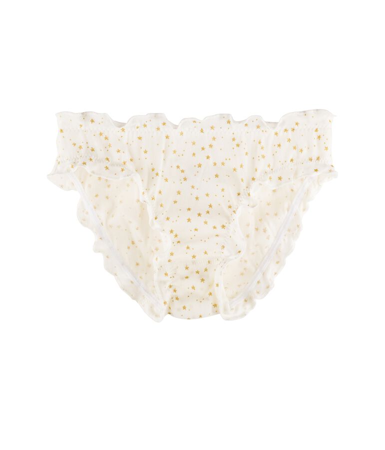 Braguita para ni&ntilde;a blanco/amarillo