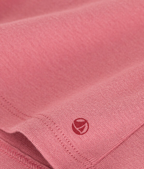 Blusa de algodón con cuello para bebé rosa ROSEWOOD