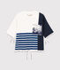 Camiseta marinera de mujer Christoph Rumpf x Petit Bateau