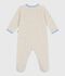 Pijama de terciopelo liso para beb&eacute; MONTELIMAR CHINE