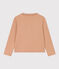 Cárdigan de algodón para niña beige VINTAGE