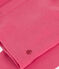 Cárdigan de algodón liso para bebé rosa PEONIA