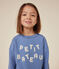 Sudadera de felpa para niño/niña azul BEACH