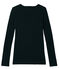 Camiseta de manga larga negro NOIR