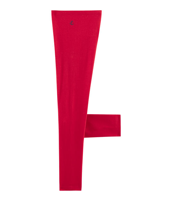 Leggings de niña rojo TERKUIT