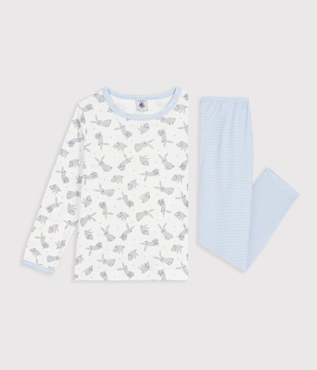 Pyjama  en velours gris/multicolor
