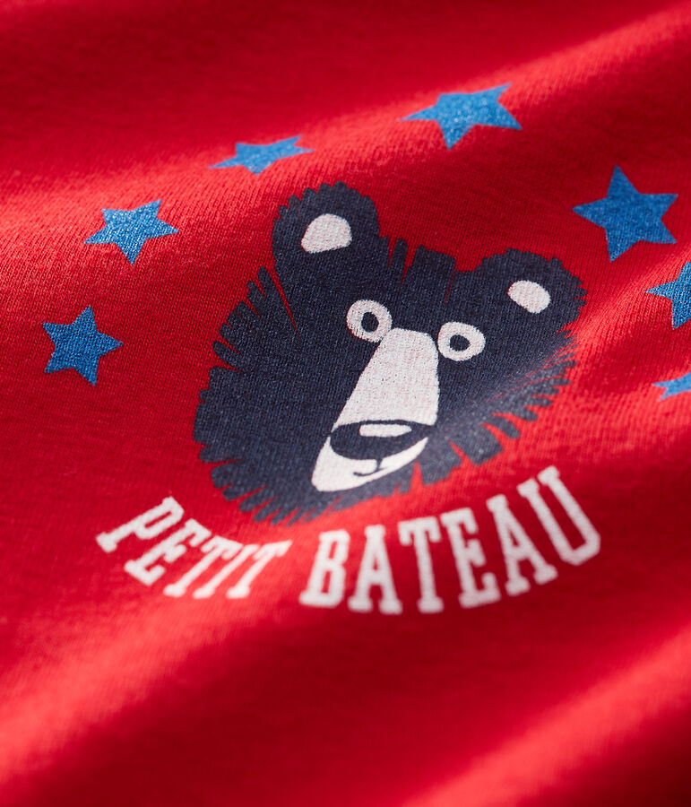 Camiseta para beb&eacute; ni&ntilde;o rojo