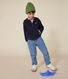 Sudadera con capucha y cremallera para niño