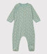 Pijama de felpa estampado para bebé