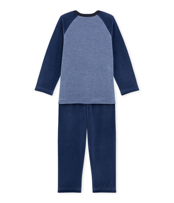 Pijama de lobo para niño azul SURF/azul MAJOR/ ECUME