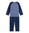 Pijama de lobo para niño azul SURF/azul MAJOR/ ECUME