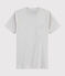 Camiseta unisex gris BELUGA CHINE