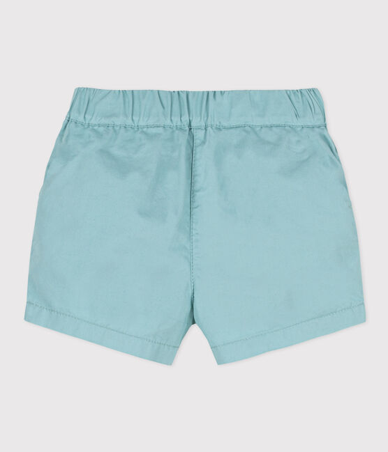 Shorts de sarga para bebé verde BOB