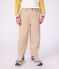 Pantal&oacute;n denim infantil con 5 bolsillos beige