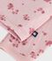 Cárdigan de algodón con estampado de flores para bebé rosa JOLI/blanco MULTICO