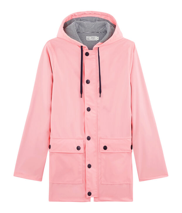 Chubasquero ic&oacute;nico unisex rosa