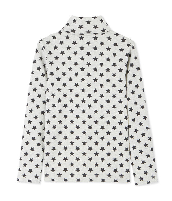 Camiseta cuello cisne estrellas gris BELUGA/gris MAKI