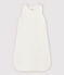 Saco blanco de bebé de tejido túbico de algodón orgánico blanco MARSHMALLOW/blanco MULTICO