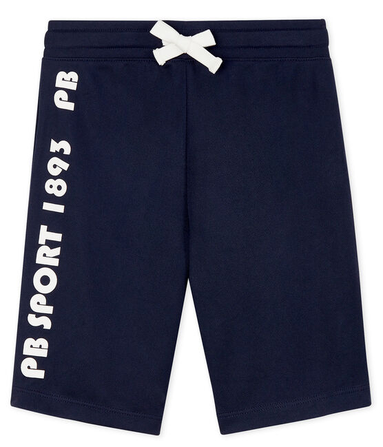 Bermudas deportivas de niño azul SMOKING