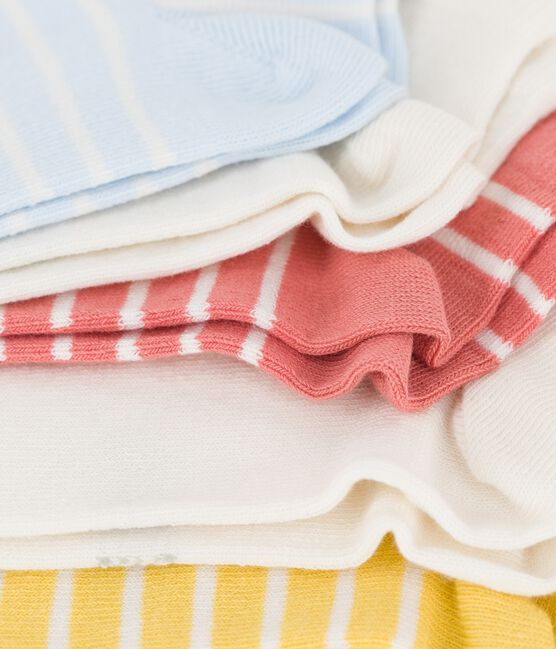 Juego de 5 pares de calcetines de niña variante 1