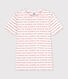 Camiseta L'ICONIQUE con cuello redondo de algodón orgánico de mujer