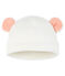 Gorro para bebé de punto blanco MARSHMALLOW