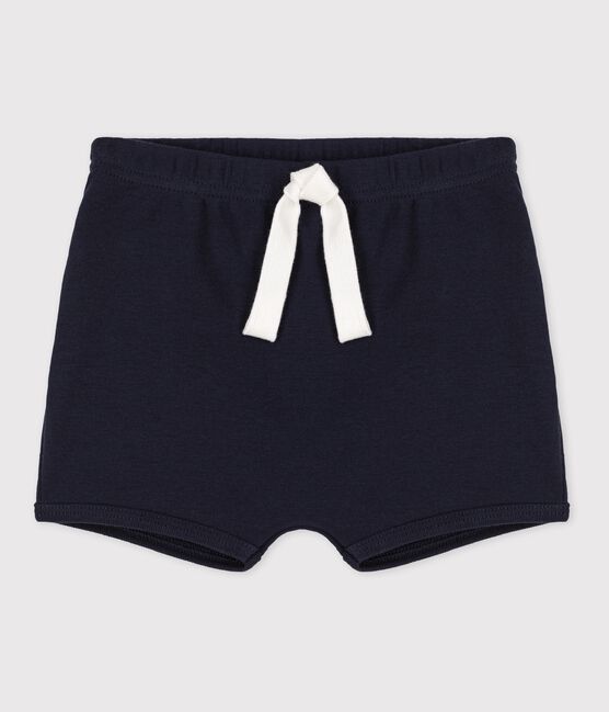 Pantalón corto de algodón de bebé azul SMOKING