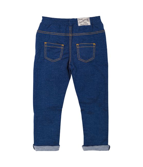Pantalón de tela vaquera para bebé unisex azul MEDIEVAL/beige ECRU CN