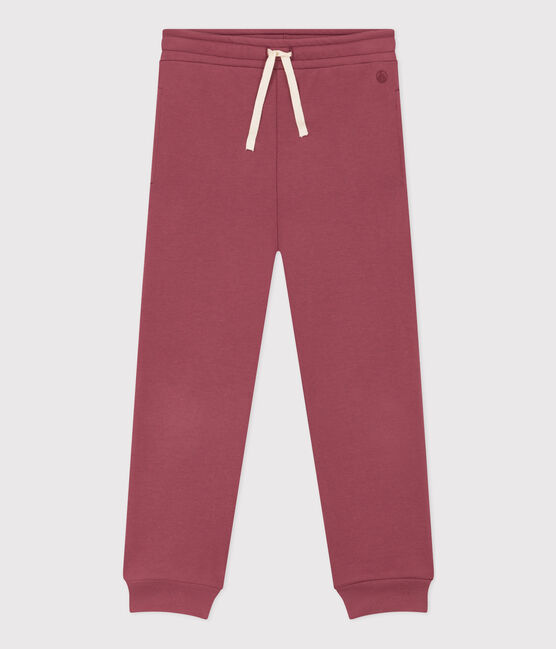 Pantalón de chándal de muletón para niña marron JUKE BOX
