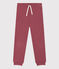 Pantalón de chándal de muletón para niña marron JUKE BOX