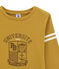 Camiseta de manga larga para niño amarillo INCA