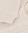 Pijama de algodón de mujer beige MONTELIMAR CHINE