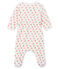 Bodyjama para bebé de niña de terciopelo blanco MARSHMALLOW/blanco MULTICO