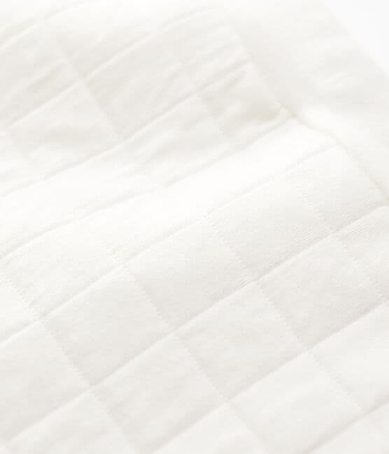 Pantalón blanco acolchado de bebé de algodón orgánico blanco MARSHMALLOW