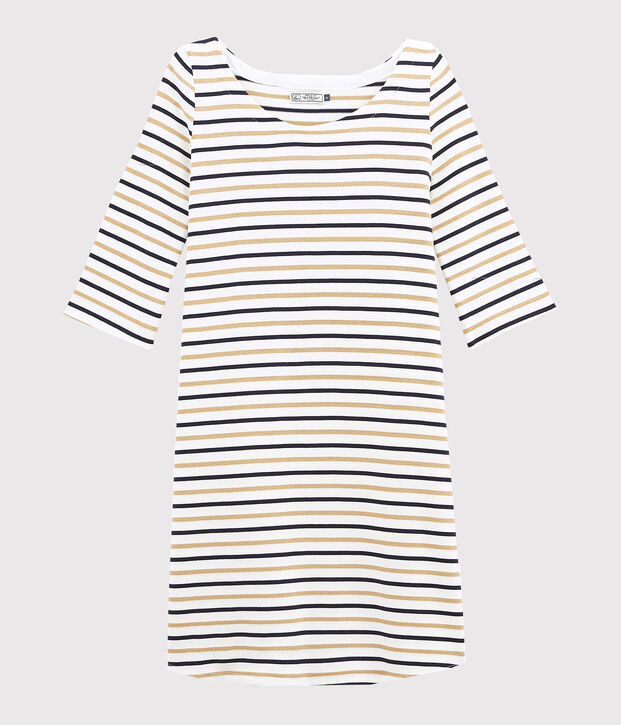 Vetado a rayas para mujer blanco/azul/BRINDILLE DORE