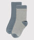 Juego de 2 pares de calcetines para niño/niña