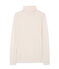 Cuello cisne para mujer en algodón ligero rosa FLEUR
