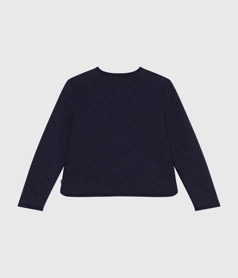 C&aacute;rdigan de t&uacute;bico para mujer azul