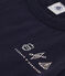 Camiseta de jersey ligero para niño azul SMOKING