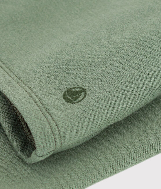 Cárdigan de algodón para niña verde CROCO