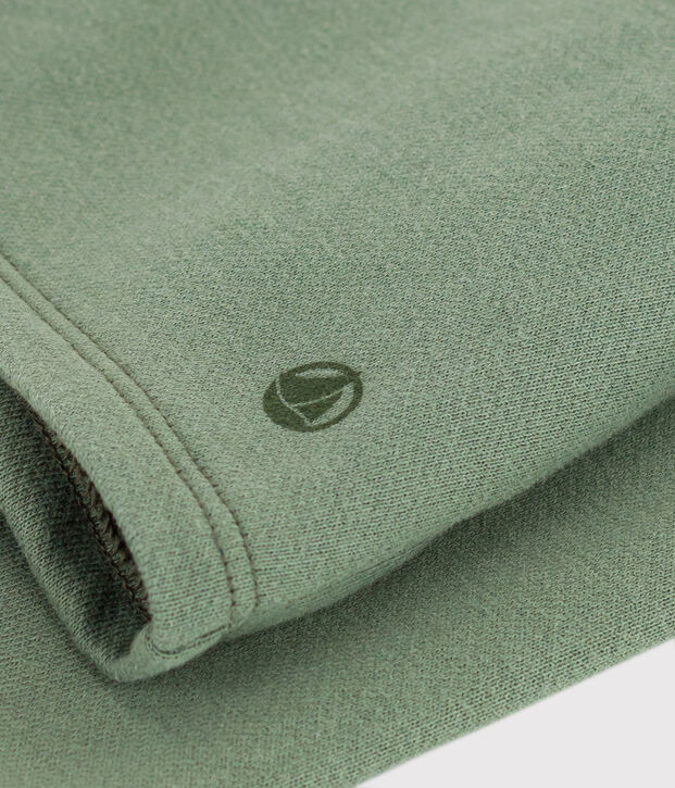 C&aacute;rdigan de algod&oacute;n para ni&ntilde;a verde