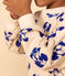 Sudadera estampada de muletón de niña/niño blanco AVALANCHE/ NEWBLEU